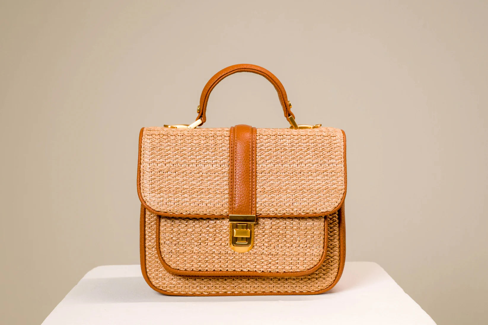 NTLN Soraia Mini bag in Natural affia