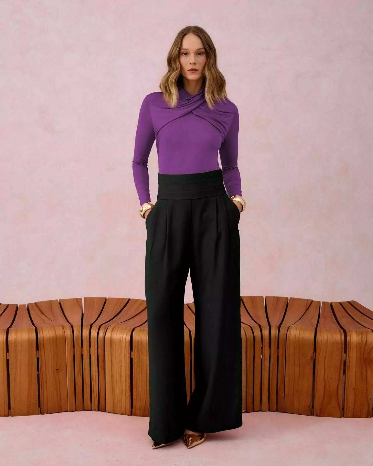 GTA Breid Purple Top