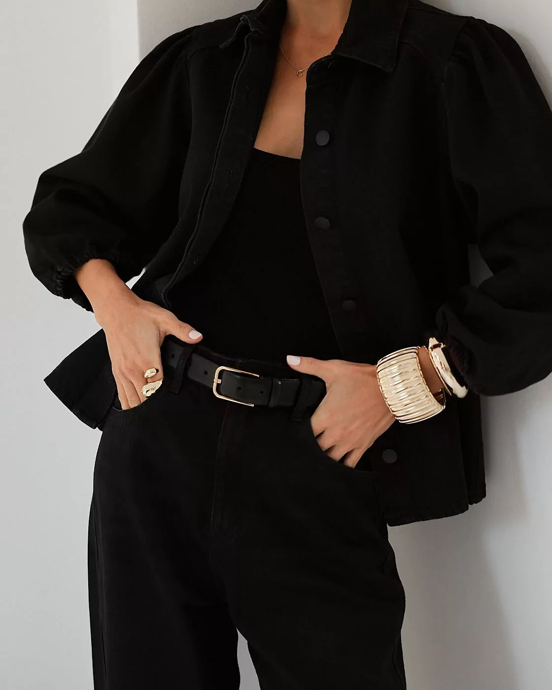 ACC Vita Black Denim Set