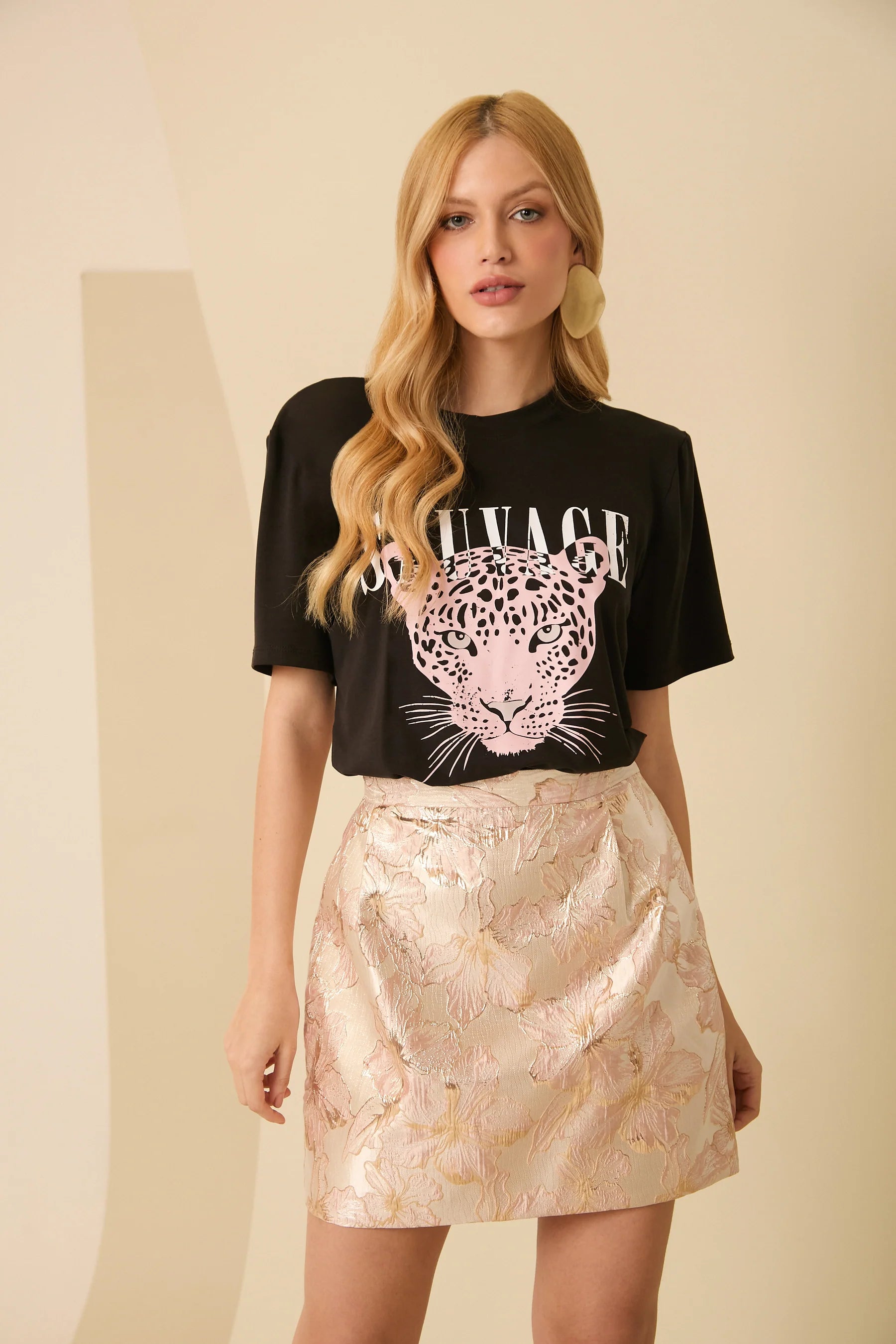 ANF Tiger Black T-Shirt