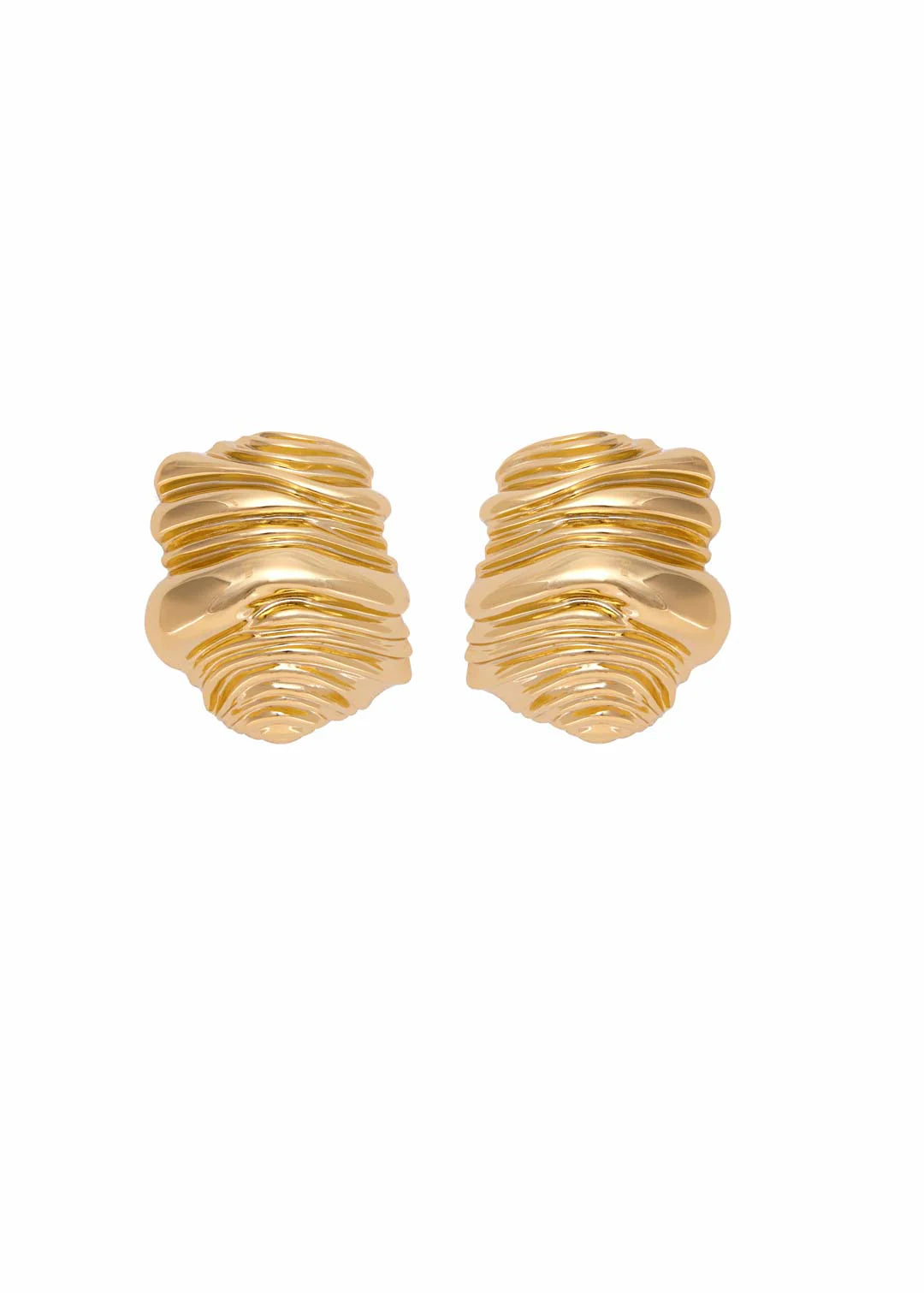 BHP Enthusiasm Earrings Gold