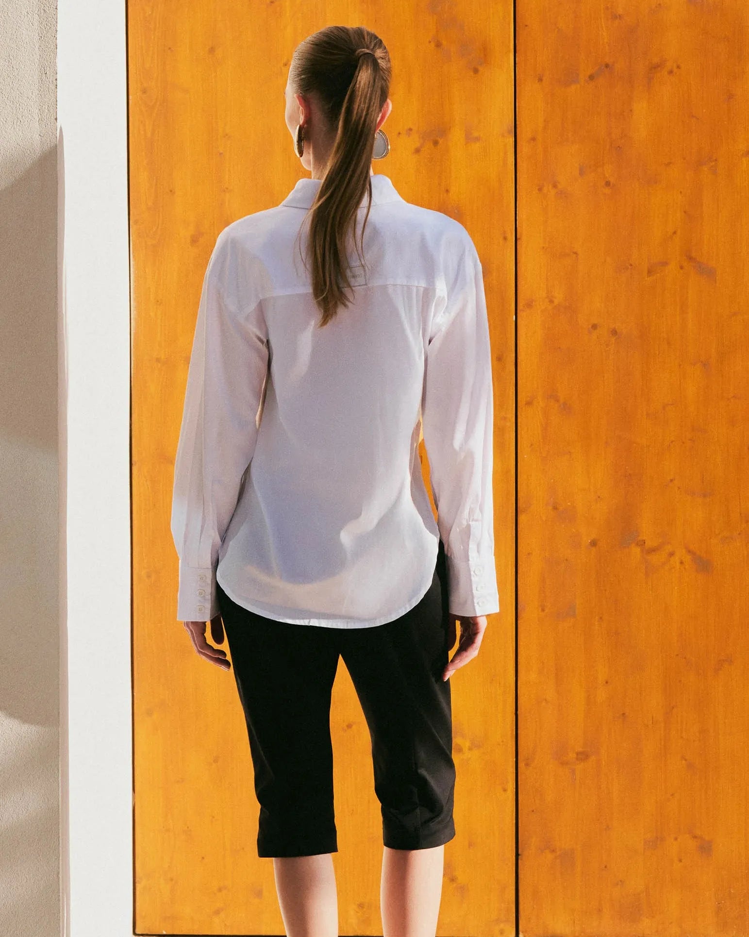 ANF Capri Black Pants