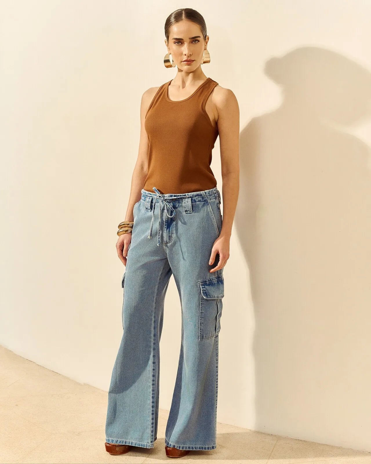 ANF New Cargo Denin Pants