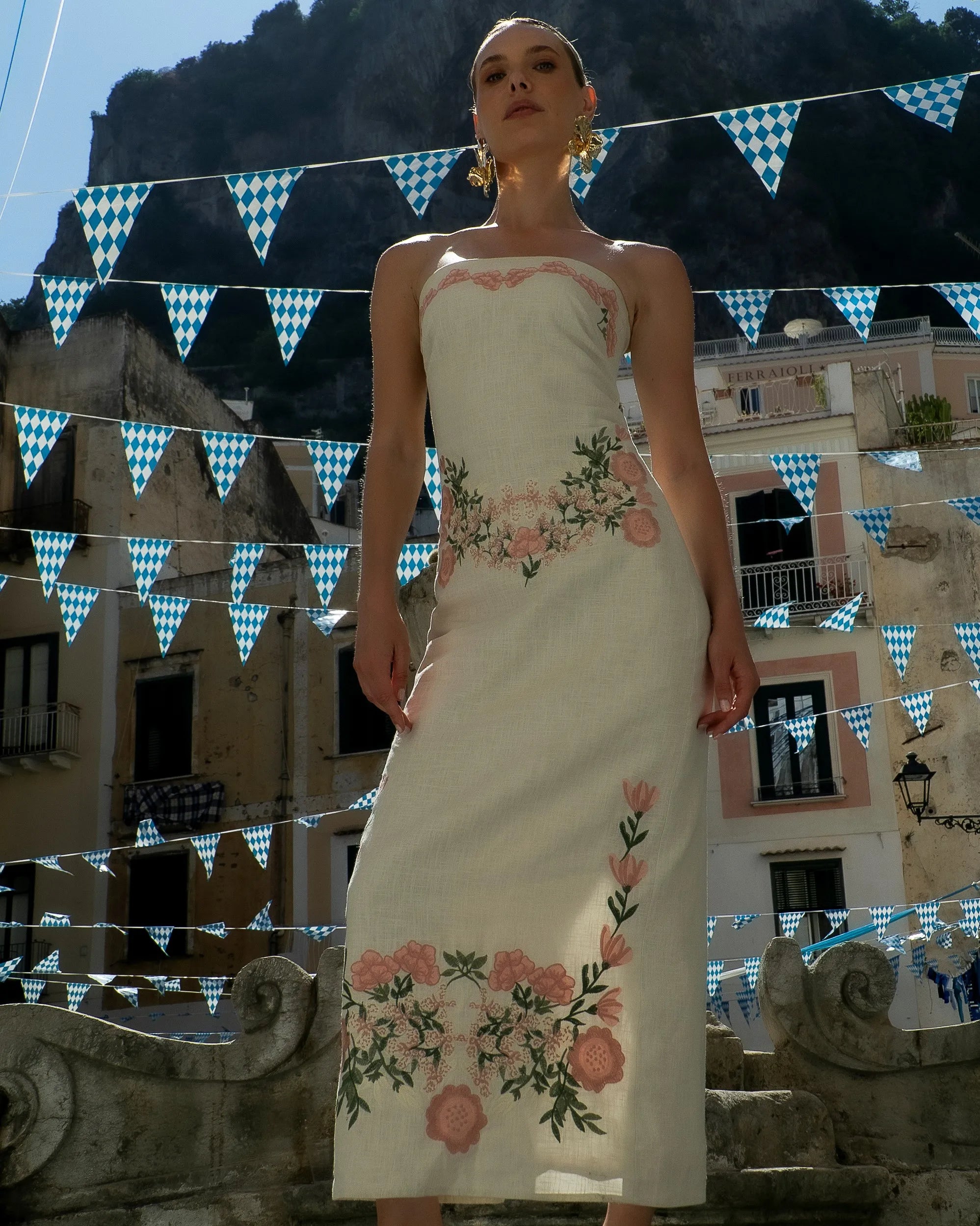 ANF Embroidered Sophistique Dress