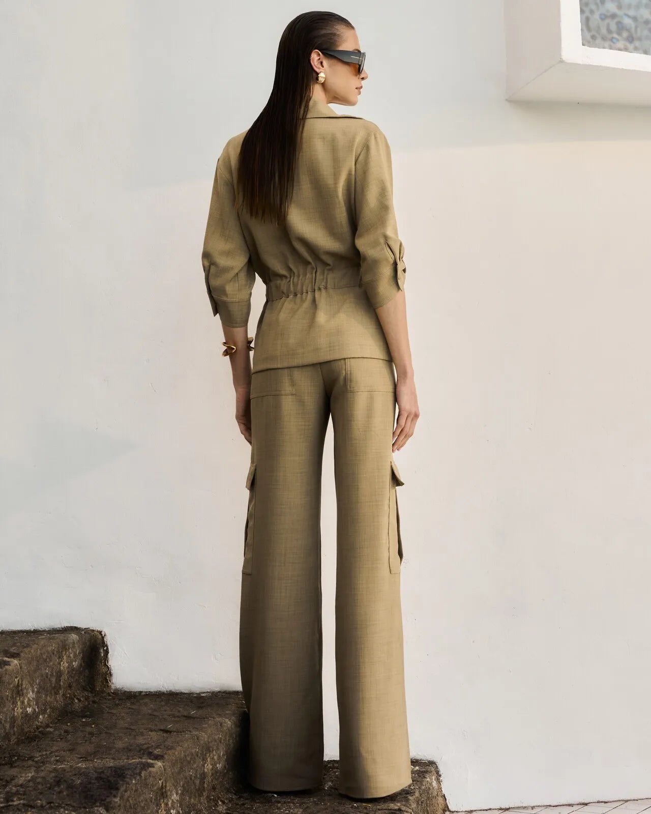 ANF Tailored Sport Chic Green Set