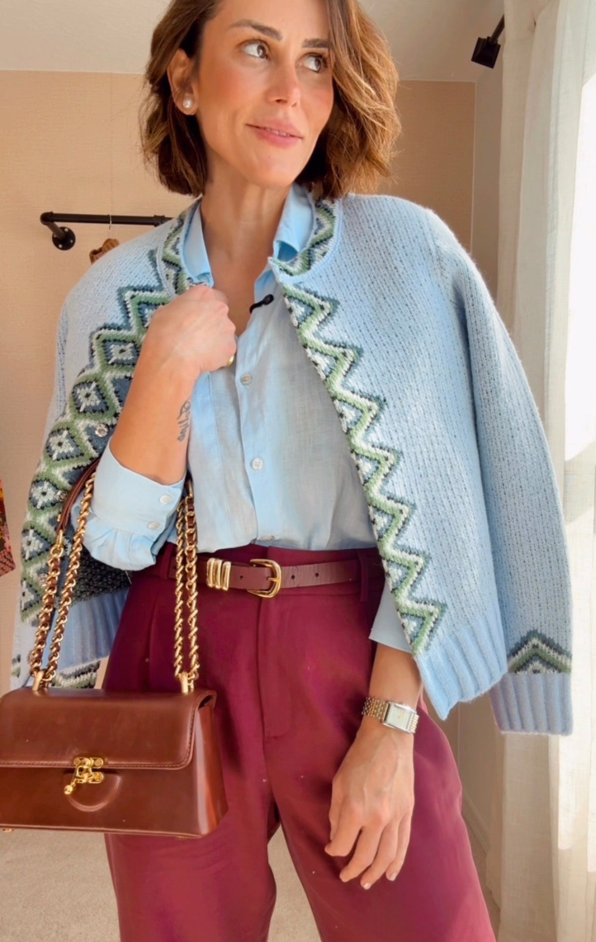 CCP Cowboy Blue Sweater