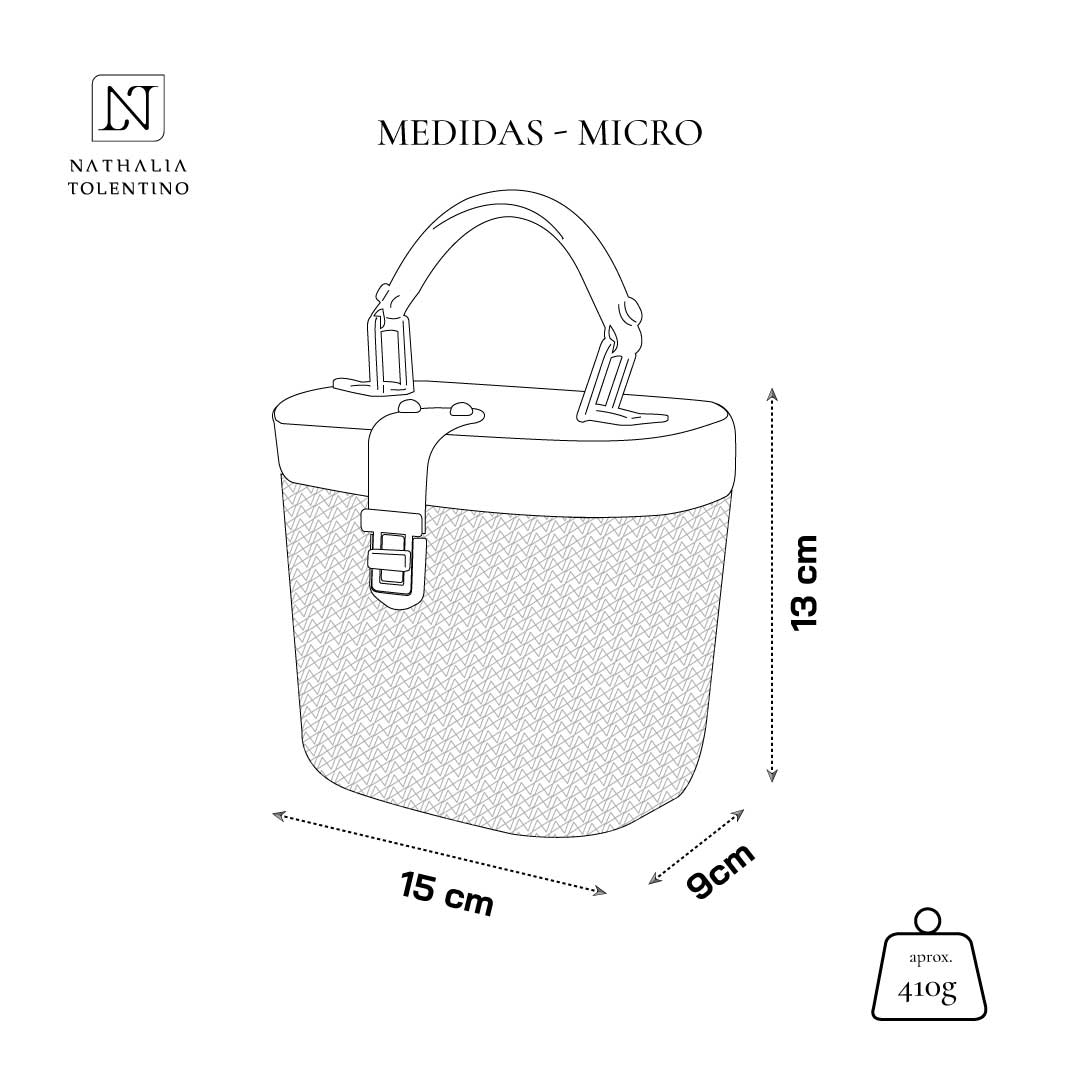 NTLN Pre Order Olga Micro Raffia Bronze