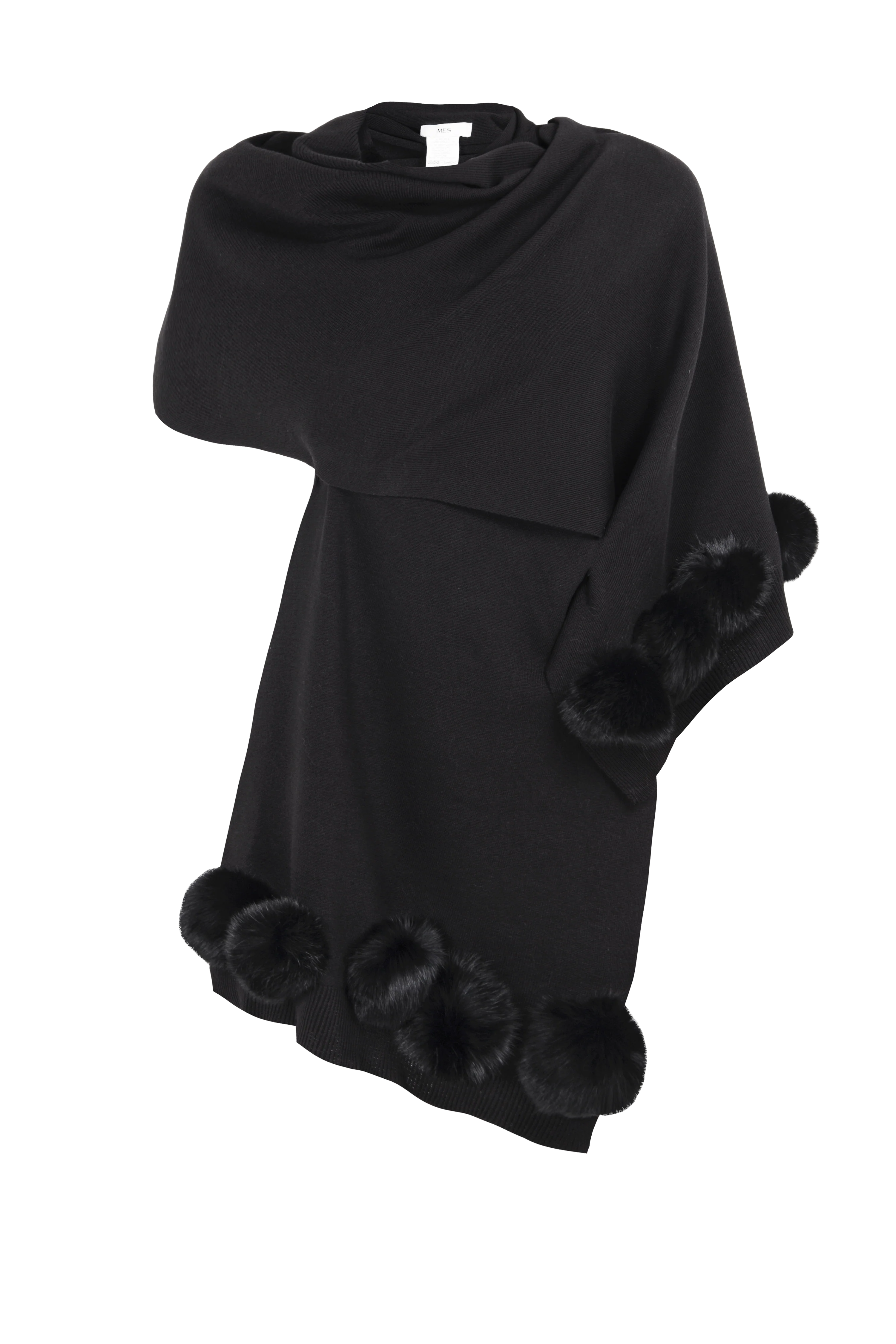 MES United Shawl Black