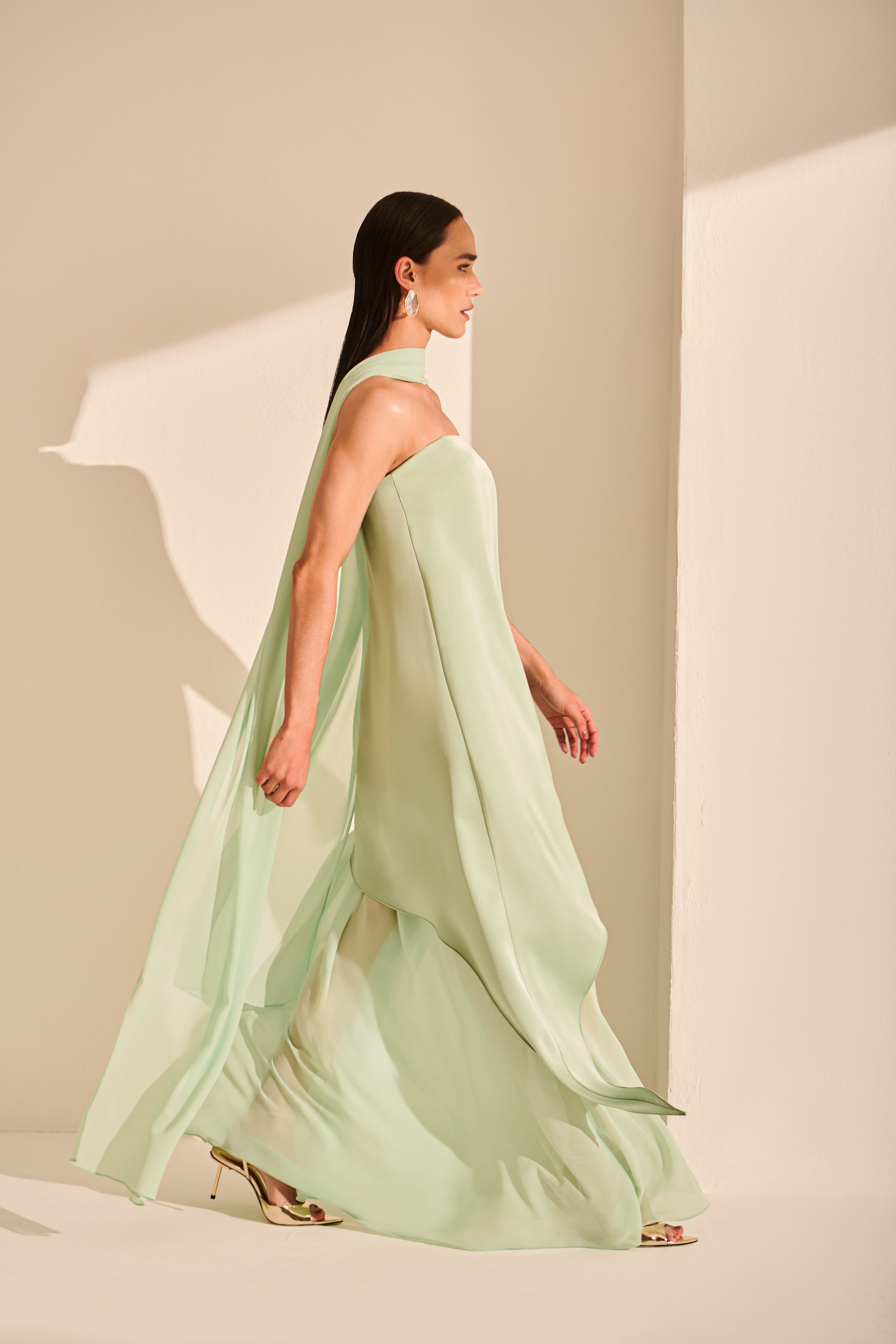 RS Giselle Mint Long Dress
