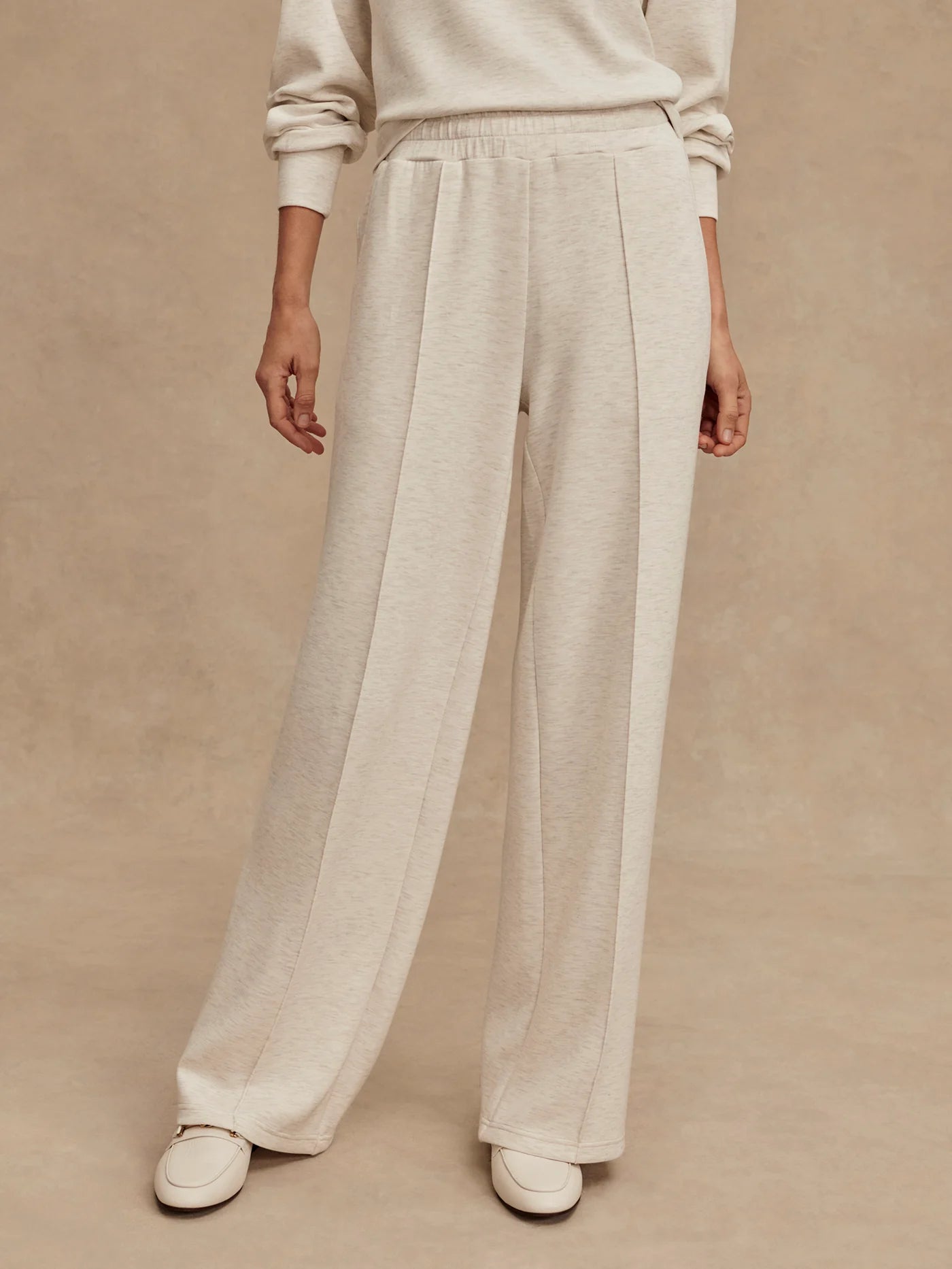 VLY The Extra Wide Leg Pants Ivory