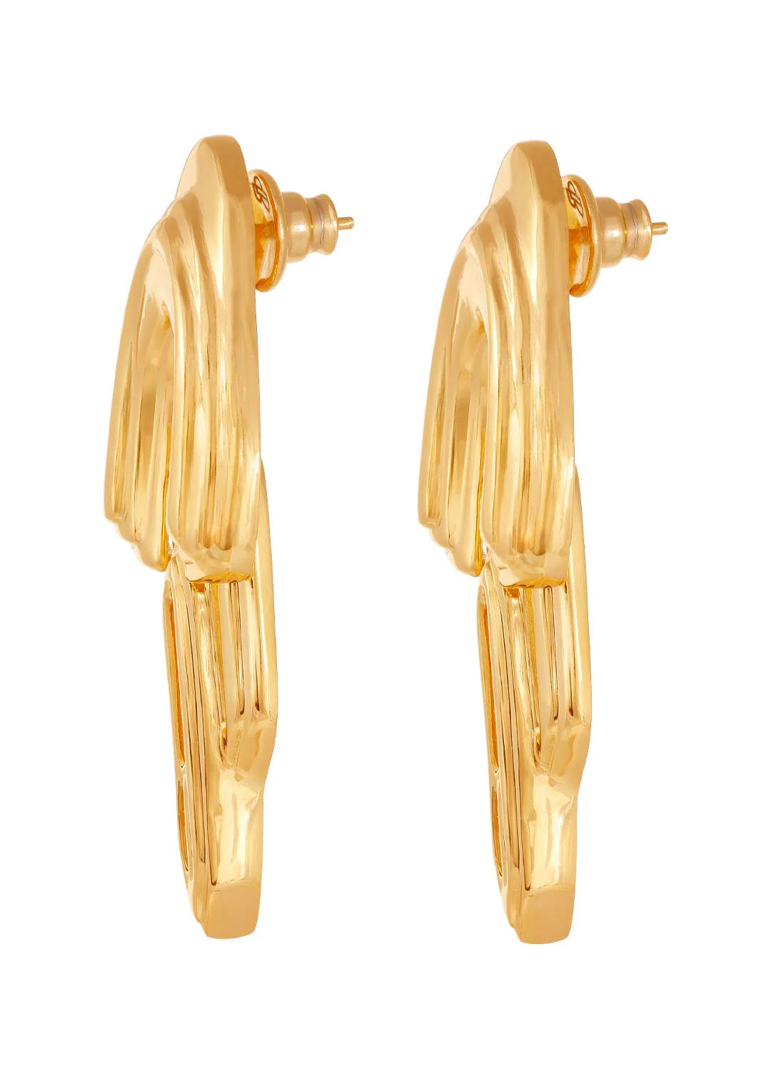 BHP Eixo Grande Earring Gold
