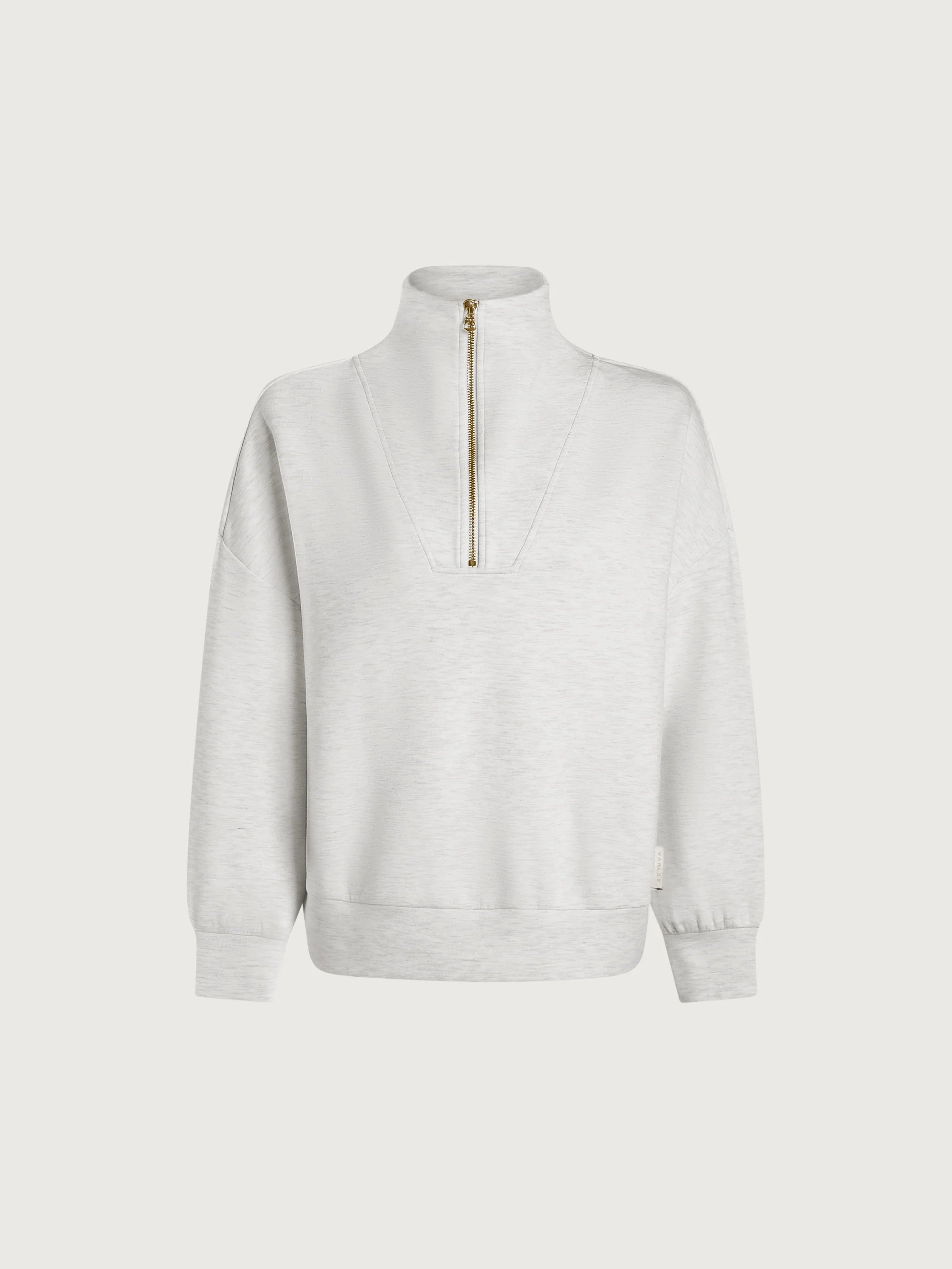 VLY Half Zip Sweat Ivory