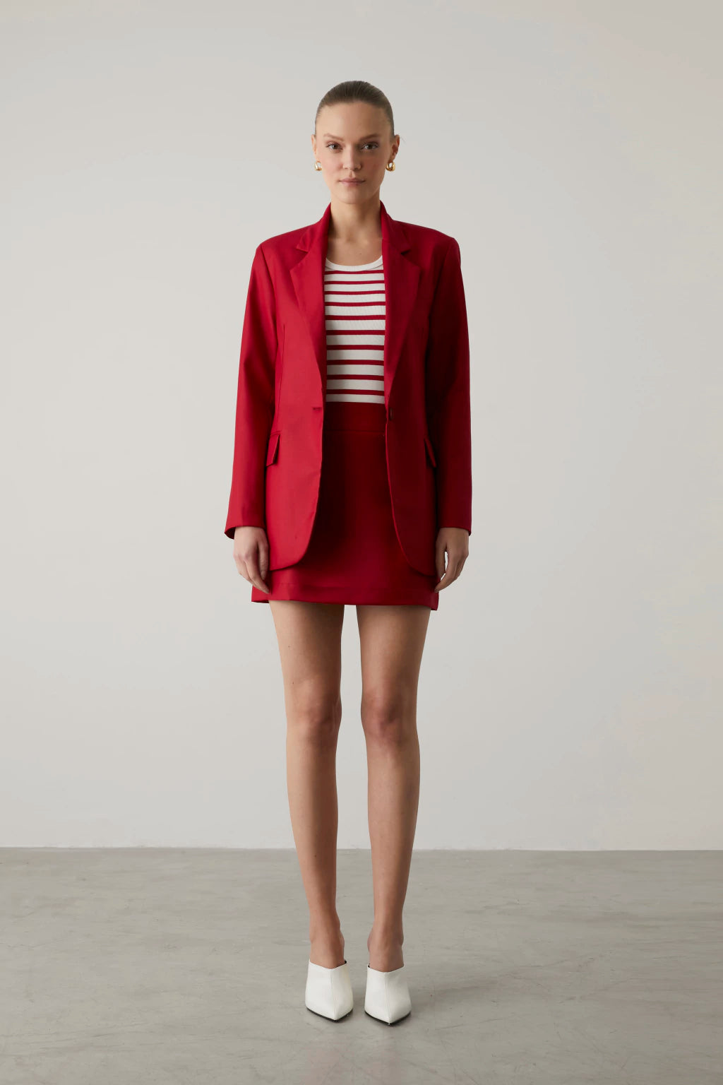 CLM Dani Red Blazer