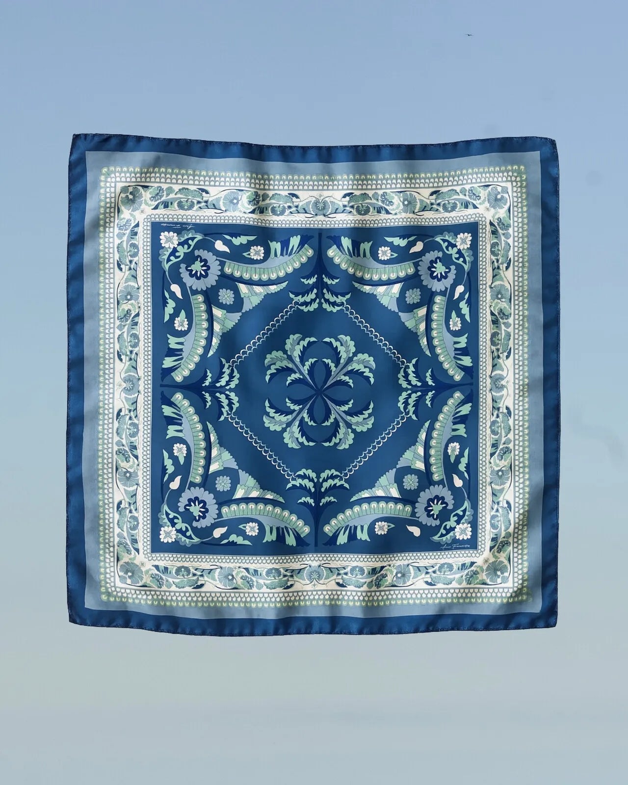 ANF Blue Amalfi Scarf